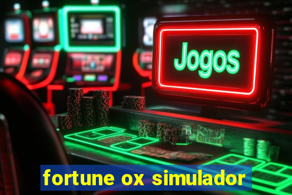 fortune ox simulador